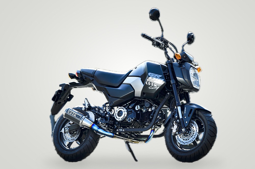 オーヴァーレーシングがカスタムしたHonda GROM。2026年東京モーターサイクルショー展示車両